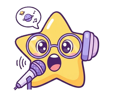 StarSpeaky speaking mascot